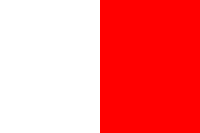 Bandera de Pesaguero: recoge los colores que aparecen en el escudo